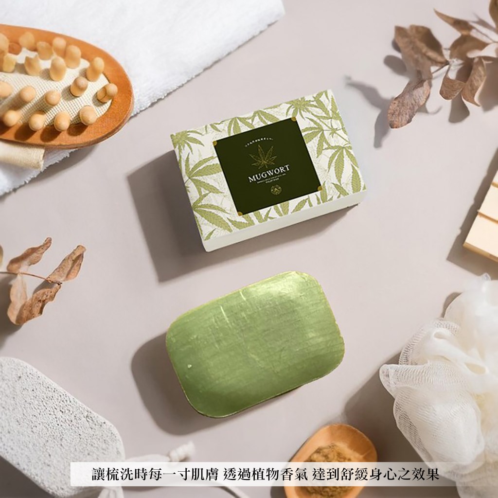 菈馥Lafu 艾草精油潤膚除穢皂