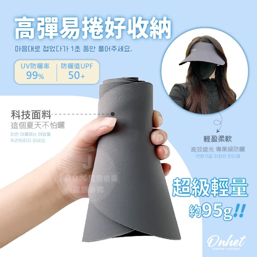 (預購) 韓國大牌Onhet 極輕量高顏值無痕摺疊防曬帽